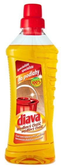 Diava mýdlový čistič 750ml Pomeranč | Čistící a mycí prostředky - Saponáty - Saponáty na podlahu a univerzální Diava mýdlový čistič 750ml Pomeranč | Čistící a mycí prostředky - Saponáty - Saponáty na podlahu a univerzální